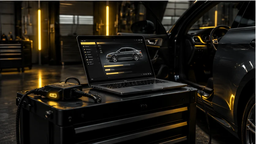 Demonstracioni automotive vizual: Softversko podešavanje